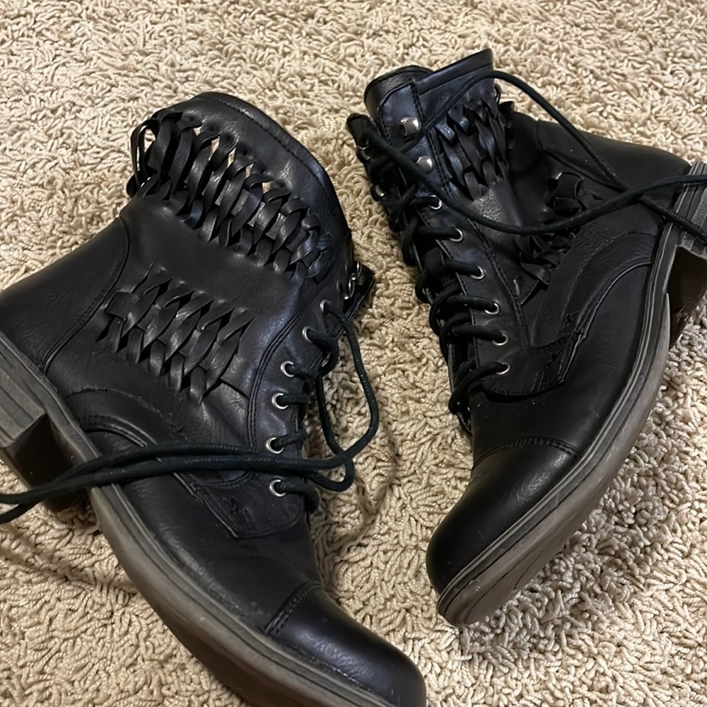 Black boots